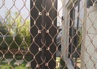 Woven 3mm Stainless Steel Wire Rope Mesh For Zoo Animal Fence