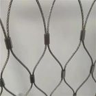 304/316 2.0mm Dia Stainless Steel Wire Rope Mesh Hand Woven