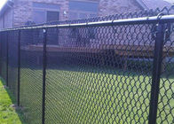 9gauge 50ft Pvc Coated Chain Link Fencing With Barb Wire And Razor Ribbon