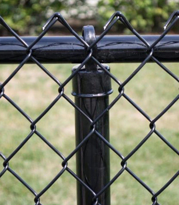 rustproof Galvanized Chain Link Mesh Fence Cyclone Mesh Fencing 1.5m height
