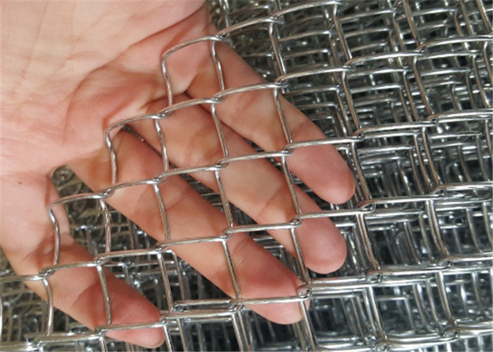 Stainless Steel Chain Link Fabric Mesh Fence 1cm Small Hole Size Anti - Corrosion
