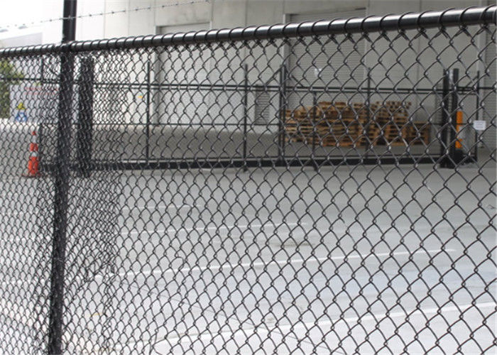 PVC Chain Link Mesh Fence Offers High Secure Barrier And  Aesthetic Look