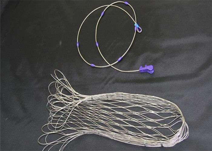Anti Corrosion Stainless Steel Mesh Bags Hand Woven With Sgs Iso Certification