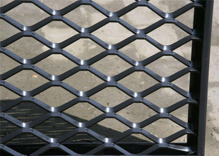 4-100mm LWD Aluminum Expanded Metal Mesh Woven Facade Cladding for Decor
