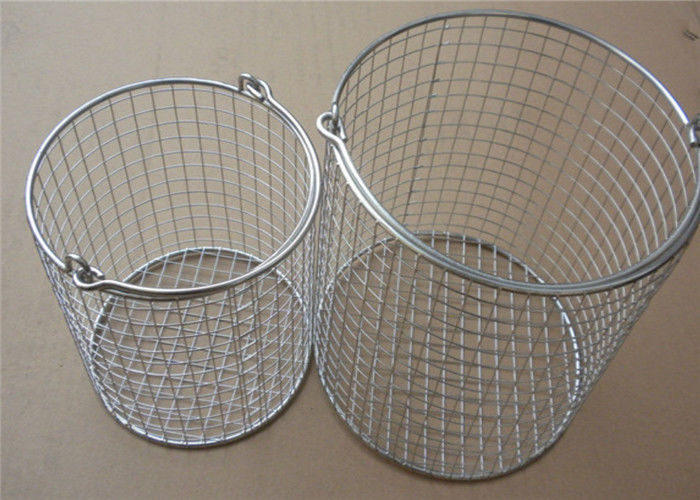 Round Stainless Steel Wire Mesh Baskets/ 304 316 Wire Mesh Filter Basket