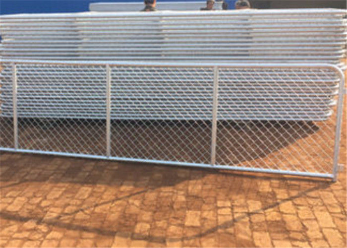 10 Swing Industrial Water Resistant 50x50 Chain Link Gate
