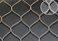 7x7 SS316 25mm Knotted Rope Mesh Fence For Parrot Bird