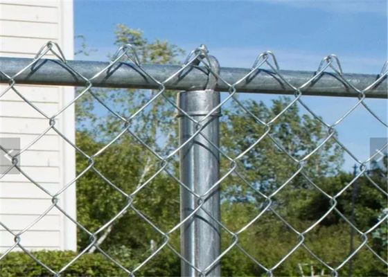 50*50mm Heavy Duty Chain Link Fence 5ft Chain Link Fencing weathering resistance