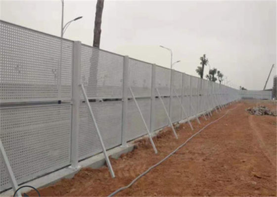 Galvanized Perforated Metal Mesh Panel Fencing For Windshield in Construction